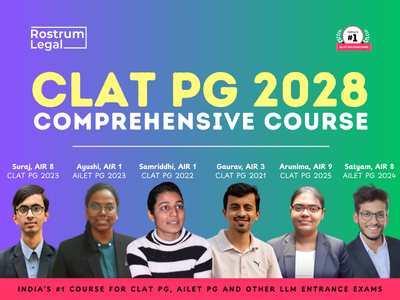 CLAT PG 2028 Comprehensive Course